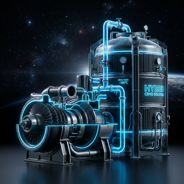 Liquid X 3D Hybrid Turbine